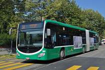 Mercedes Citaro 7007 auf der Linie 34 fährt zur Haltestelle am Rosengartenweg. Die Aufnahme stammt vom 02.10.2015.