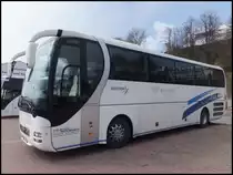 MAN Lion's Star von ATB-Reisen aus Deutschland im Stadthafen Sassnitz am 12.04.2014