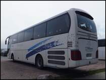 MAN Lion's Star von ATB-Reisen aus Deutschland im Stadthafen Sassnitz am 12.04.2014