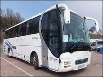 MAN Lion's Star von ATB-Reisen aus Deutschland im Stadthafen Sassnitz am 12.04.2014