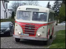 IFA H6B der Rostocker Stra�enbahn AG in Rostock am 13.04.2014