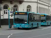 Mercedes Benz Citaro K am 30.12.15 in Frankfurt am Main Süd Bhf 