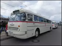 Ikarus 66 der Rostocker Stra�enbahn AG in Rostock am 13.04.2014