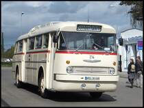 Ikarus 66 der Rostocker Stra�enbahn AG in Rostock am 13.04.2014