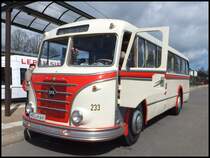 IFA H6B der Rostocker Stra�enbahn AG in Rostock am 13.04.2014