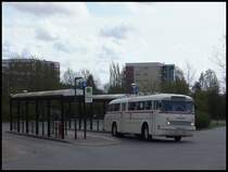 Ikarus 66 der Rostocker Stra�enbahn AG in Rostock am 13.04.2014
