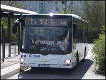 MAN Lion's City von Regionalbus Rostock in Rostock am 13.04.2014