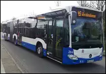 Mercedes Citaro III der Rostocker Stra�enbahn AG in Rostock am 13.04.2014