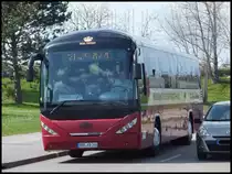 Neoplan Trendliner von Regionalbus Rostock in Rostock am 13.04.2014