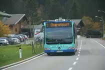 Am 11.10.2015 kommt mir KE-WB 11 auf der Österreichischen Seite der Linie 1 entgegen. Aufgenommen wurde ein Mercedes Benz Citaro Facelift / RVA.
