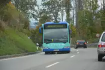 Am 11.10.2015 fährt OA-K 660 auf Betriebsfahrt. Aufgenommen wurde ein Mercedes Benz Citaro / Komm mit Reisen.
