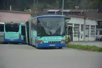 Dieser Setra S 3XX (OA-K 664) steht am 11.10.2015 in Sonthofen.
