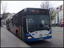 Mercedes Citaro I der Rostocker Straßenbahn AG in Rostock am 13.04.2014
