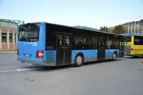 Am 11.10.2015 fährt B-322GV auf der Linie 4. Aufgenommen wurde ein MAN Lion's City / Bahnhof Bregenz.
