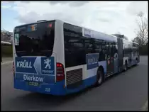 Mercedes Citaro II der Rostocker Straßenbahn AG in Rostock am 13.04.2014