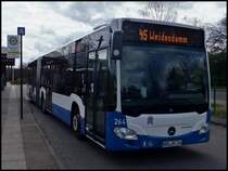 Mercedes Citaro III der Rostocker Stra�enbahn AG in Rostock am 13.04.2014