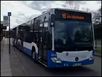Mercedes Citaro III der Rostocker Stra�enbahn AG in Rostock am 13.04.2014