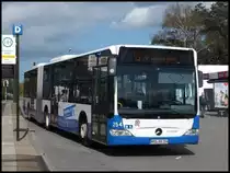 Mercedes Citaro II der Rostocker Stra�enbahn AG in Rostock am 13.04.2014
