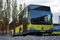 BD-13497 (Mercedes Benz Citaro Facelift) steht am 11.10.2015 am Bahnhof Bregenz.
