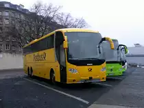 Scania OmniExpress 360 - SU AP 8813 - in Berlin, ZOB am Funkturm - am 11-Januar-2015