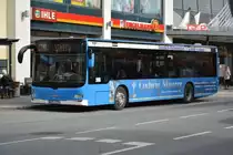 GAP-Z 791 wurde am 12.10.2015 in der Innenstadt von Garmisch-Partenkirch gesehen. Aufgenommen wurde ein MAN Lion's City.
