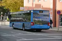 GAP-Z 791 wurde am 12.10.2015 in der Innenstadt von Garmisch-Partenkirch gesehen. Aufgenommen wurde ein MAN Lion's City.

