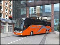 Setra 517 HD von Brom�lla Buss aus Schweden in Rostock am 13.04.2014