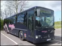 Mercedes Integro von Vokuhl Reisen aus Deutschland in Rostock am 13.04.2014