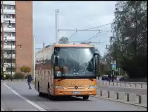 Mercedes Tourismo von Susen aus Deutschland in Rostock am 13.04.2014