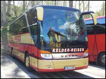Setra 411 HD von Kelder-Reisen aus Deutschland in G�hren am 18.04.2014