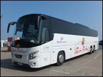 VDL Futura von Auto-Fischer/Meyering aus Deutschland im Stadthafen Sassnitz am 
19.04.2014