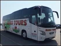VDL Futura von Euro Tours aus Deutschland im Stadthafen Sassnitz am 19.04.2014