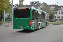 Am 13.10.2015 fährt BS-99306 auf der Linie 36. Aufgenommen wurde ein Mercedes Benz Citaro G der 2. Generation / Basel, Kannenfeldplatz.