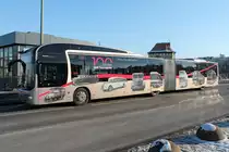 Da hat sich ja mein Besuch hier schon gelohnt, im Bild der MAN Lions City GL, M-AN 4056 im Testbetrieb bei der BVG zwischen Berlin-Alexanderplatz und dem Flughafen-Tegel.
Aufgenommen am 22. 01. 2016. Kategorie O.K. ?,  Grüße vom Lugi.