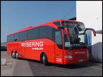 Mercedes Tourismo vom Reisering Hamburg aus Deutschland im Stadthafen Sassnitz am 20.04.2014