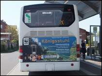Neoplan Euroliner der RPNV in Sassnitz am 22.04.2014