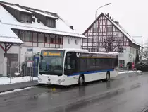 VBG - Mercedes Citaro  Nr.3  ZH  543866 unterwegs auf der Linie 485 in Buchs/ZH am 16.01.2016