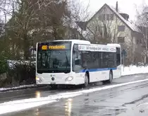 VBG - Mercedes Citaro Nr.31 ZH 321995 unterwegs auf der Linie 485 in Regensdorf-Watt am 16.01.2016