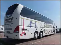 Neoplan Starliner vom Reisedienst Zumstrull aus Deutschland im Stadthafen Sassnitz am 22.04.2014