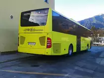 Neu im VVT ist seit dem Fahrplanwechsel 2015/16 neben  regio tax  auch die Marke  regio express .
Die Kfl. 4410 nun 950X und Kfl. 4420 nun 960X verkehren jetzt unter dieser Marke.
Hier zu sehen ist ein Mercedes-Benz Intouro der POSTBUS GmbH, mit dem neuen Logo, am 26.1.2016 beim Bahnhof Lienz.