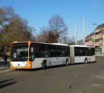 RNV Mercedes Benz Citaro Facelift G 8176 am 29.01.16 in Heidelberg auf der 35