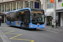 Am 13.10.2015 fährt CK-917-PP auf der Linie 604. Aufgenommen wurde ein Mercedes Benz Citaro Facelift / Basel Schifflände.
