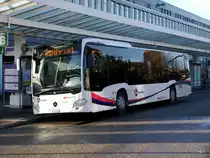SBB  - Mercedes Citaro AG 331277 bei der Bushaltestelle beim Bahnhof in Zofingen am 23.01.2016