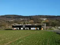 RNV Mercedes Ben Citaro 1 Facelift G 8187 am 29.01.16 in Rohrbach Süd