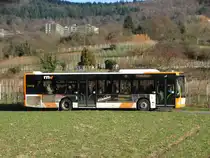 RNV Mercedes Benz Citaro 1 Facelift 8383 am 29.01.16 in Rohrbach Süd
