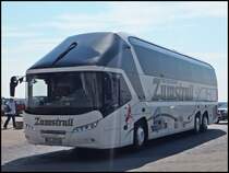 Neoplan Starliner vom Reisedienst Zumstrull aus Deutschland im Stadthafen Sassnitz am 22.04.2014