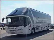 Neoplan Starliner vom Reisedienst Zumstrull aus Deutschland im Stadthafen Sassnitz am 22.04.2014