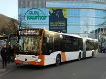 RNV Mercedes Benz Citaro 2 G 8193 am 29.01.16 in Heidelberg
