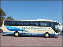 MAN Lion's Coach von Peter's Reisedienst aus Deutschland im Stadthafen Sassnitz am 25.04.2014