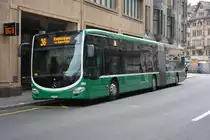 Am 13.10.2015 fährt BS-99301 auf der Linie 36. Aufgenommen wurde ein Mercedes Benz Citaro G der 2. Generation / Basel Schifflände.
